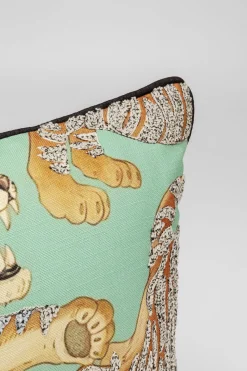 KARE Design Kussen Tiger Love Mint 45x45cm Discount