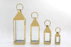 KARE Design Lantaarn Giardino Goud (4-delig) Store