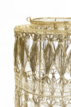 KARE Design Lantaarn Hayat Brass 37cm Shop