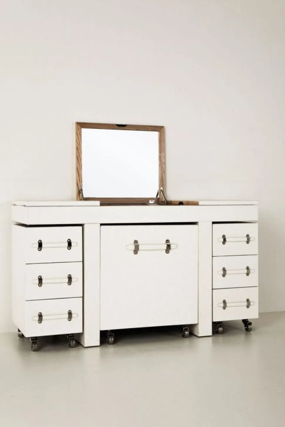 KARE Design Make-up Tafel Diva Croco Wit Sale