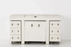KARE Design Make-up Tafel Diva Croco Wit Sale