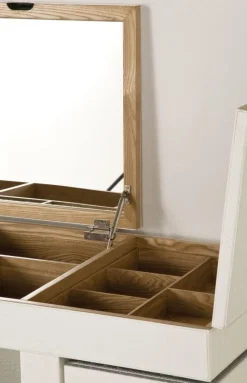 KARE Design Make-up Tafel Diva Croco Wit Sale