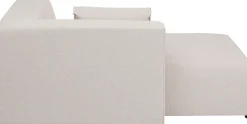 KARE Design Modulaire Bank Infinity Ottomane Elements Cream Left 182cm Cheap