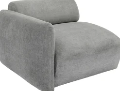 KARE Design Modulaire Bank Lucca End Corner Elements Left Grey 89cm New