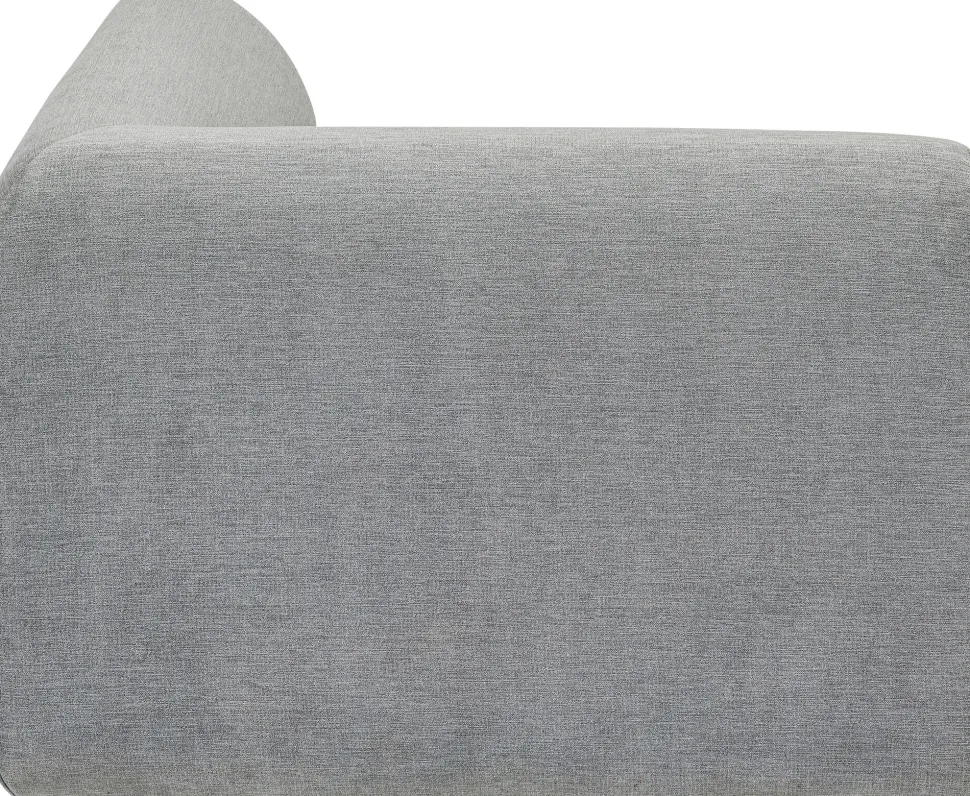 KARE Design Modulaire Bank Lucca End Corner Elements Left Grey 89cm New