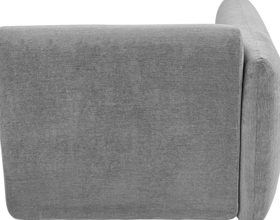 KARE Design Modulaire Bank Lucca End Corner Elements Left Grey 89cm New