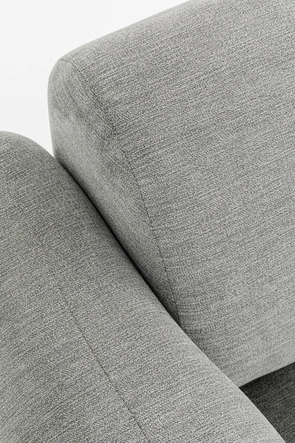 KARE Design Modulaire Bank Lucca End Corner Elements Left Grey 89cm New