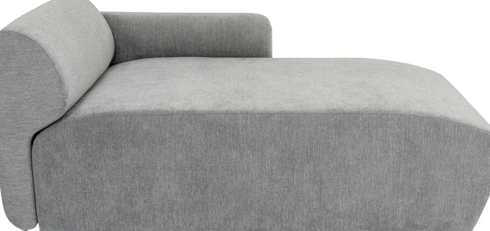 KARE Design Modulaire Bank Lucca Ottomane Elements Grey Right 90cm New