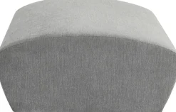KARE Design Modulaire Bank Lucca Pouff Grey 76cm Cheap