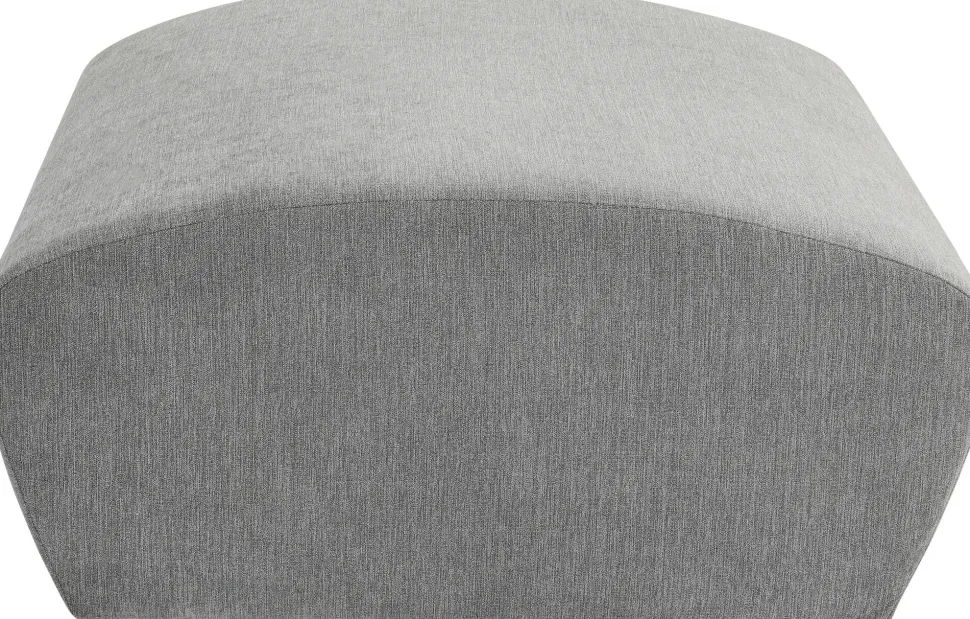 KARE Design Modulaire Bank Lucca Pouff Grey 76cm Cheap