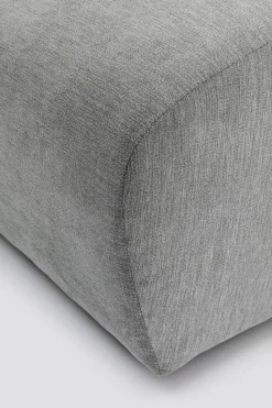 KARE Design Modulaire Bank Lucca Pouff Grey 76cm Cheap