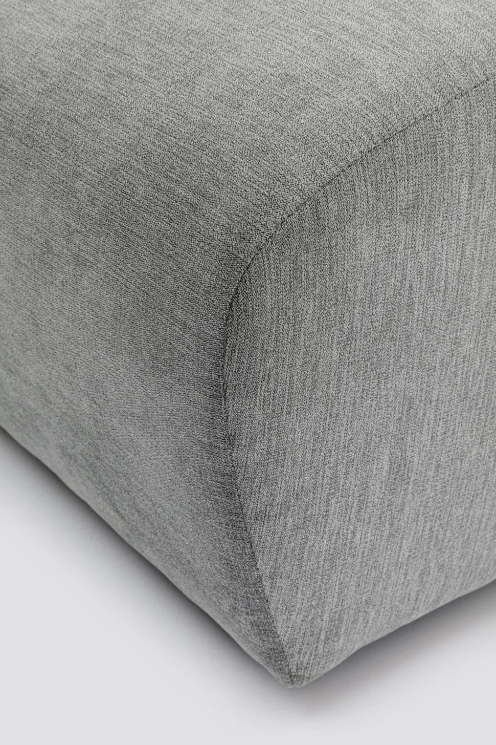 KARE Design Modulaire Bank Lucca Pouff Grey 76cm Cheap