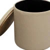 KARE Design Poef Venezia Storage Cream 40cm Cheap