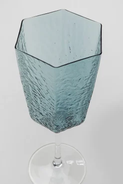 KARE Design Rode Wijnglas Cascata Blue Cheap