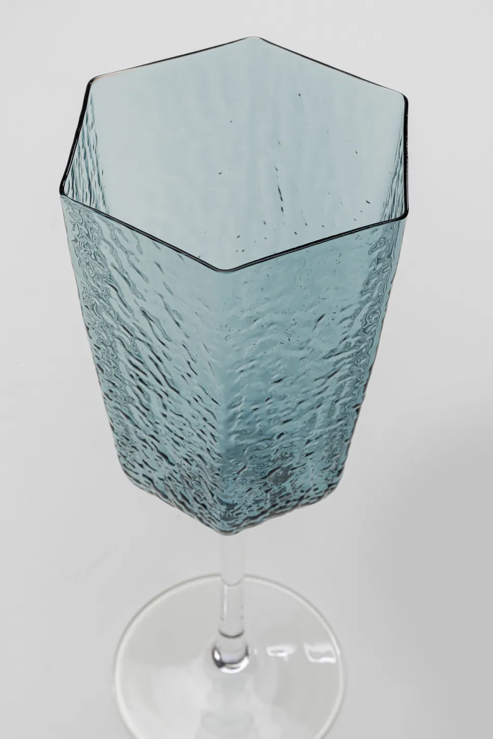 KARE Design Rode Wijnglas Cascata Blue Cheap
