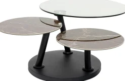 KARE Design Salontafel Avignon 80 (+124)x80cm Flash Sale