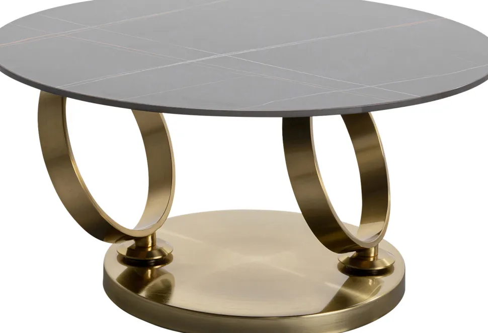 KARE Design Salontafel Beverly Gold 133x80cm Cheap