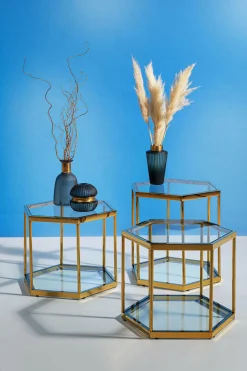KARE Design Salontafel Comb Goud 45cm Hot