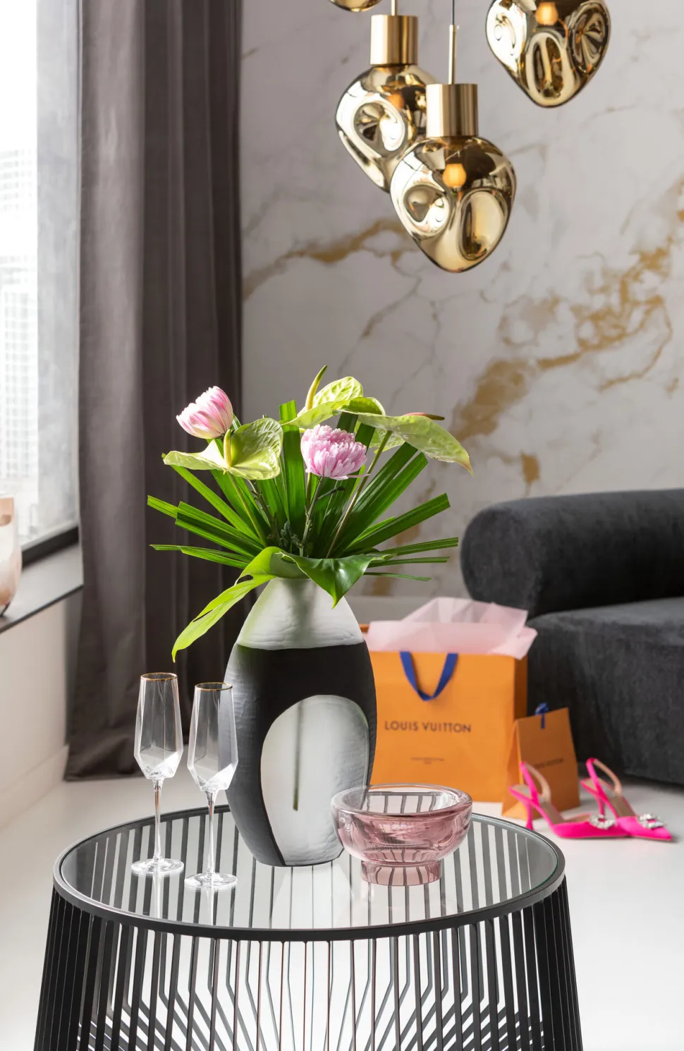 KARE Design Salontafel Corinne 80cm Hot