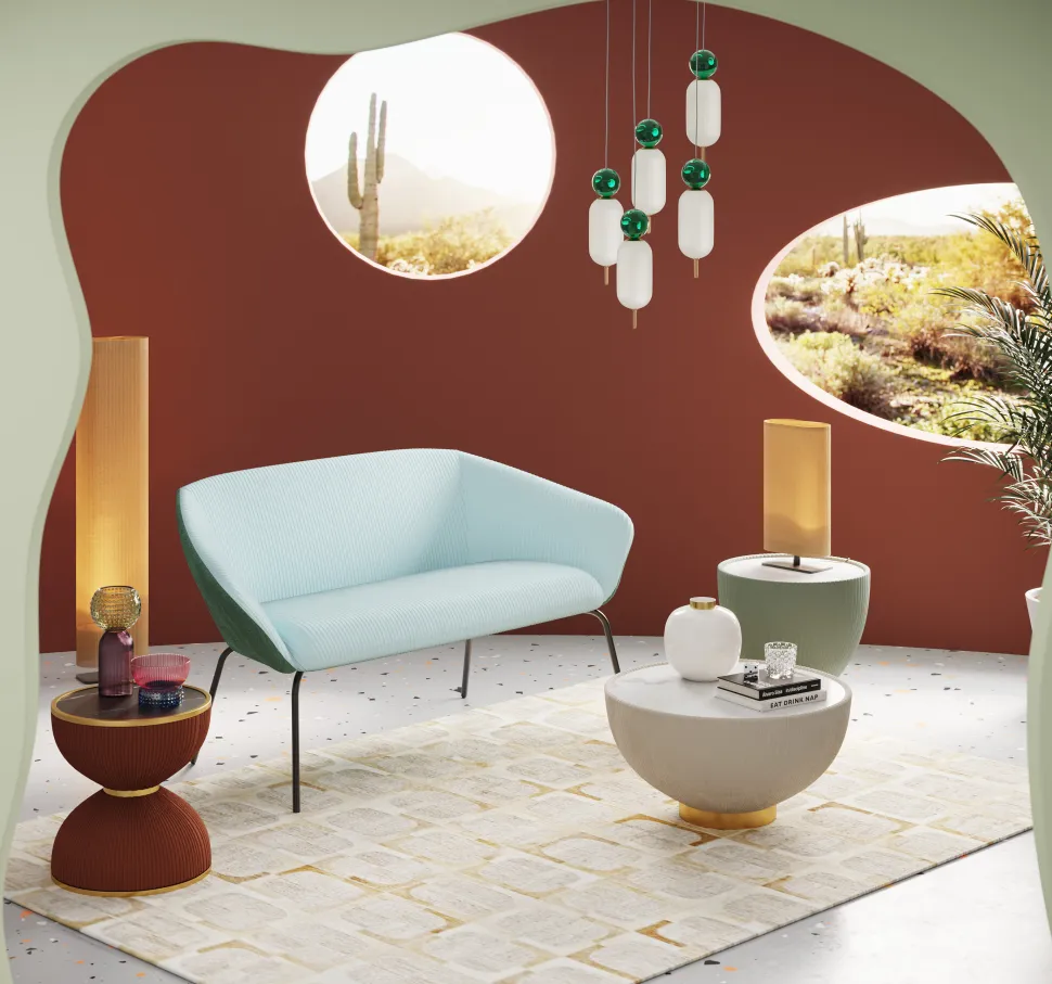 KARE Design Salontafel Endless Vegas White 71cm New
