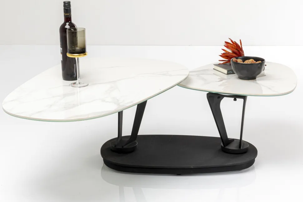KARE Design Salontafel Franklin White 150x58cm Store