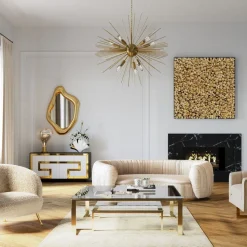KARE Design Salontafel Gold Rush 120x120cm Discount