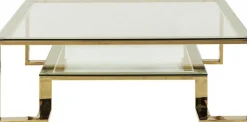 KARE Design Salontafel Gold Rush 120x120cm Discount