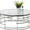 KARE Design Salontafel Jupiter Zilver Ø100cm Clearance