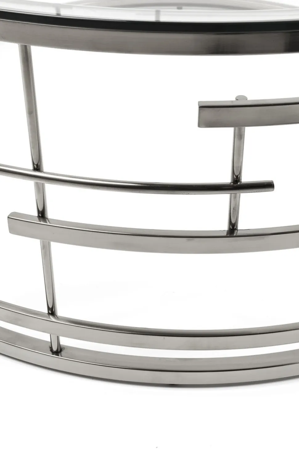KARE Design Salontafel Jupiter Zilver Ø100cm Clearance