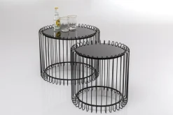 KARE Design Salontafel Line Onyx (Set Van 2) Sale