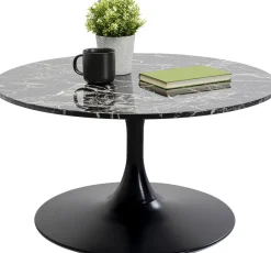 KARE Design Salontafel Schickeria Marble Black 80cm Store
