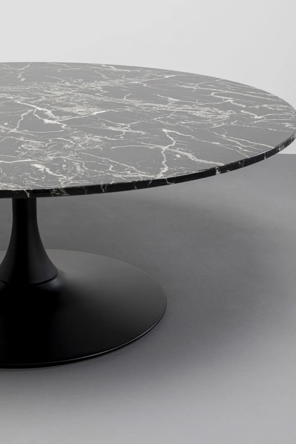 KARE Design Salontafel Schickeria Marble Black 110cm Outlet