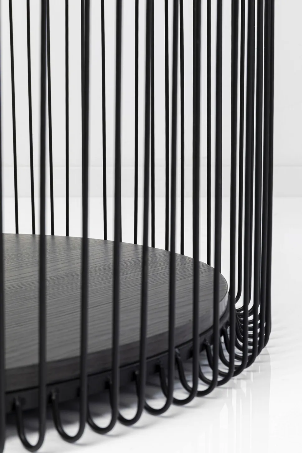 KARE Design Salontafel Wire Double Black Wood (2/set) Discount