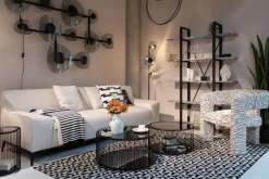 KARE Design Salontafel Wire Double Black Set Van 2 Store