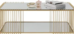 KARE Design Salontafel Wire Double Brass 120x60cm Discount