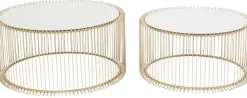 KARE Design Salontafel Wire Messing (2-delig) Cheap