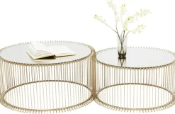 KARE Design Salontafel Wire Messing (2-delig) Cheap