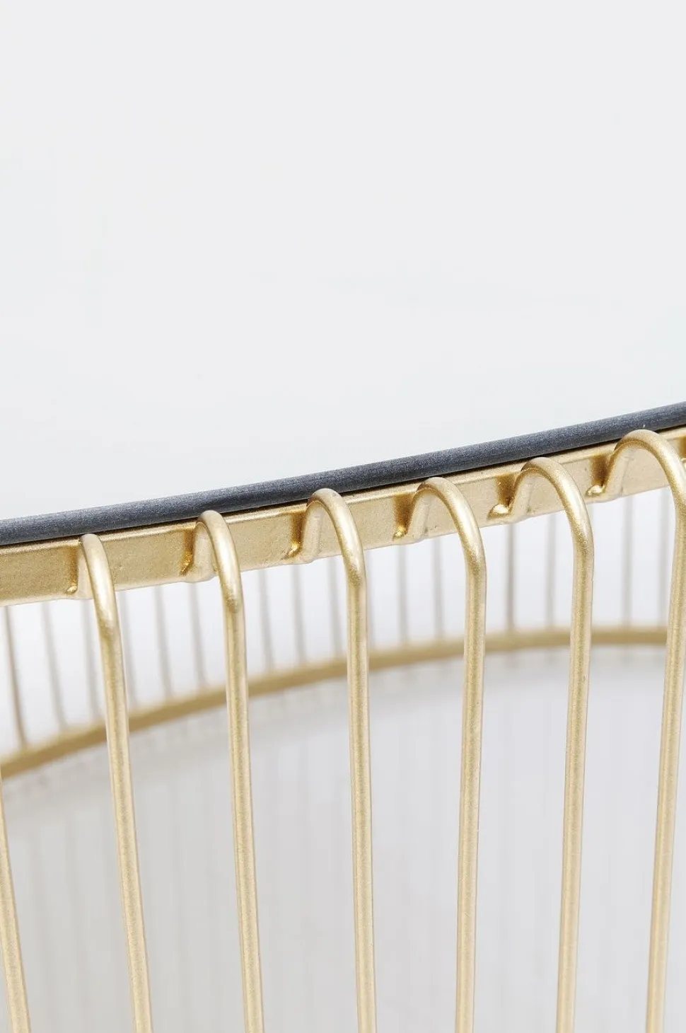 KARE Design Salontafel Wire Uno Messing 60x90cm Clearance