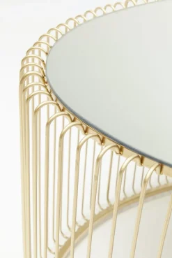 KARE Design Salontafel Wire Uno Messing 60x90cm Clearance