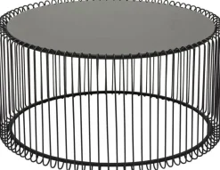 KARE Design Salontafel Wire Zwart (2-delig) Shop