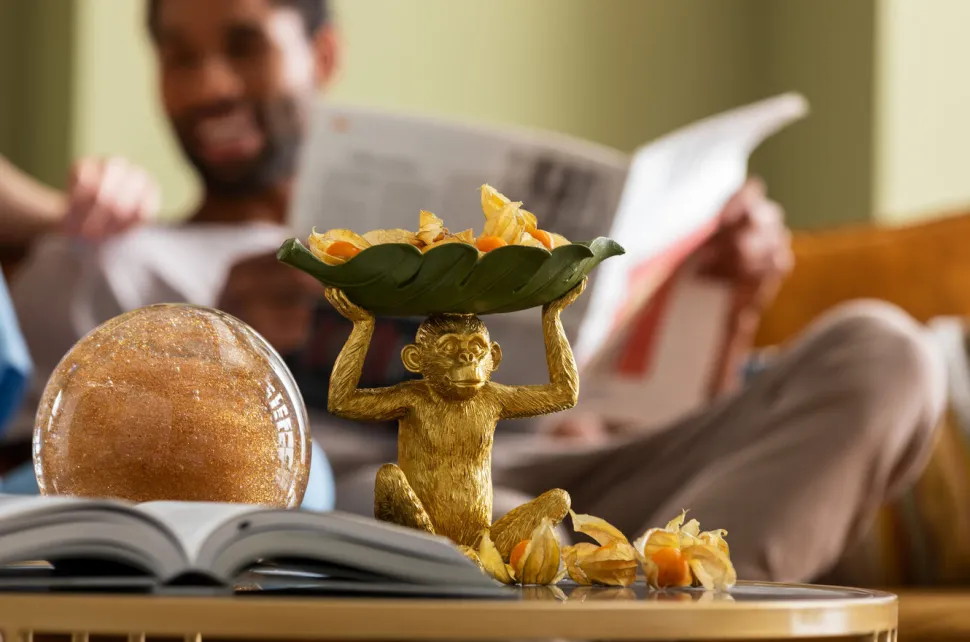 KARE Design Schaal Banana Leaf Best