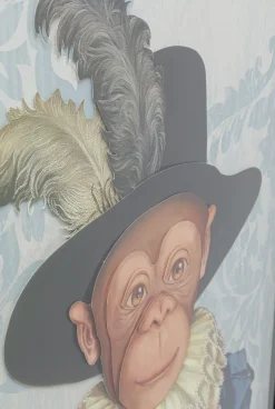 KARE Design Schilderij Art Monkey Sir 80x60cm Best