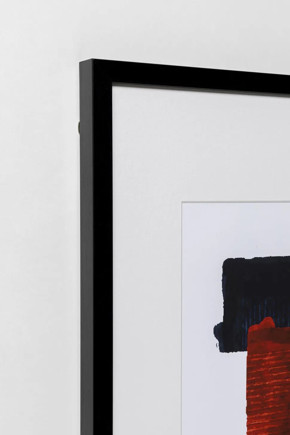 KARE Design Schilderij Box Back Red 60x80cm Hot