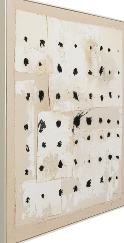 KARE Design Schilderij Creative Dots 120x120cm New