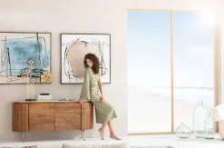 KARE Design Schilderij Dust Blue 100x100cm Flash Sale