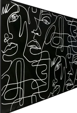 KARE Design Schilderij Faccia Arte Drawing 150x100cm Cheap