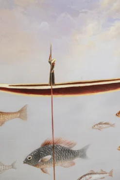 KARE Design Schilderij Met Lijst Cloud Fisherman Boat 60x120cm Online