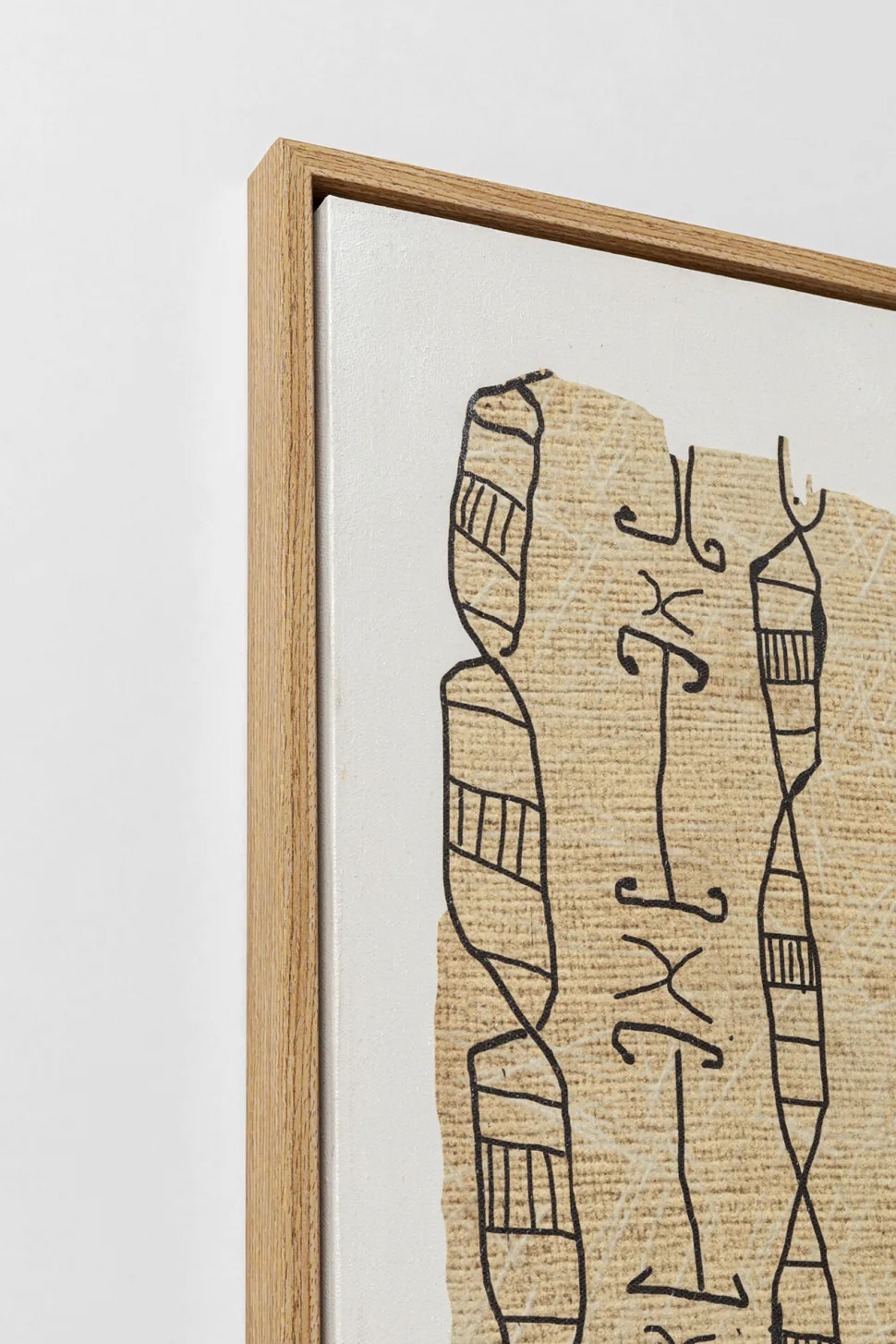 KARE Design Schilderij Met Lijst Native Lines 50x150cm Cheap