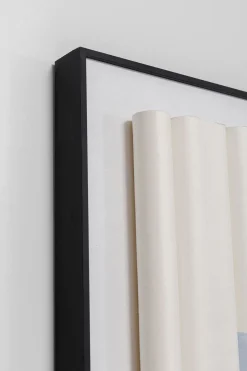 KARE Design Schilderij Shadow Skyline Blue 160x60cm Flash Sale