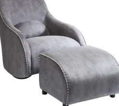 KARE Design Schommelstoel Swing Ritmo Vintage Grijs Cheap